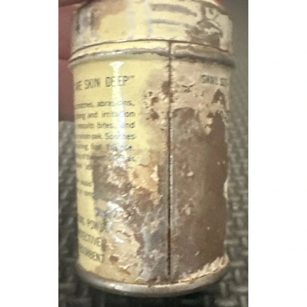 Rare Vintage Wernet's Antiseptic First Aid Powder Professional Sample Tube Tin